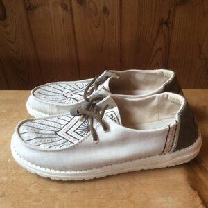 Hey Dude Choco Wendy Western Women's Casual Shoes Size 9